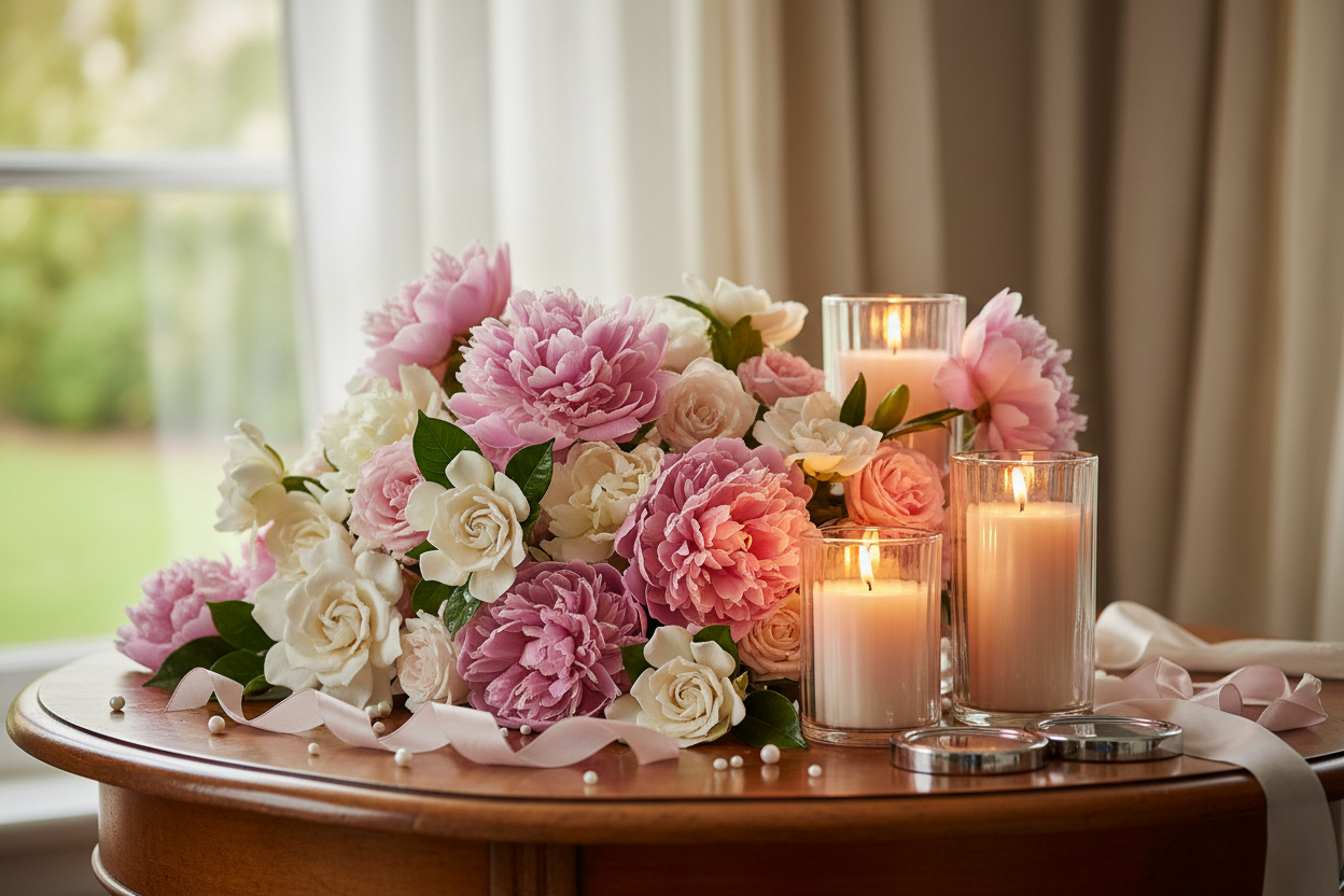Floral Scented Candles